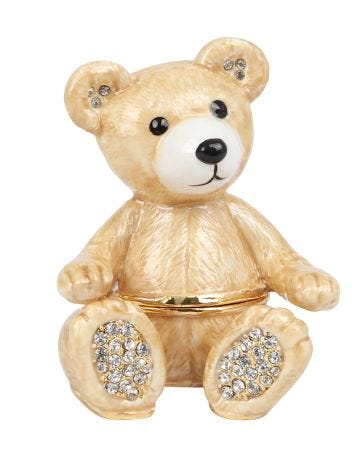 Widdop Teddy Bear Treasured Trinket