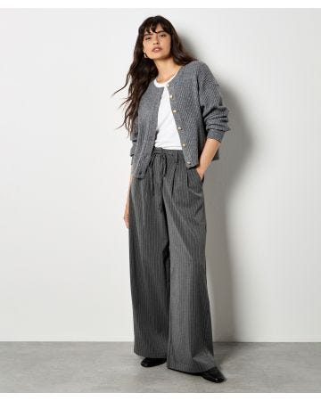 Apricot Pinstripe Trouser
