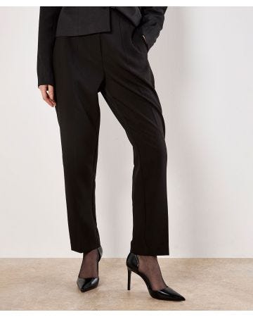 Apricot Tapered Tailored Trousers
