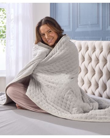 Supersoft Fleece Heated Throw