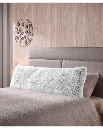 LONG HAIRED BOLSTER PILLOW