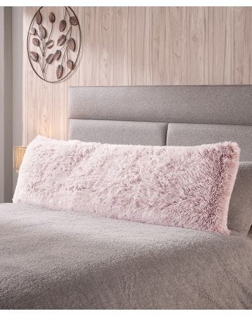 LONG HAIRED BOLSTER PILLOW