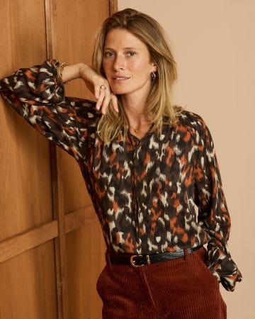 Printed Blouse 