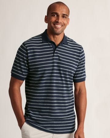 Brook Taverner Ottringham Hooped Stripe Polo