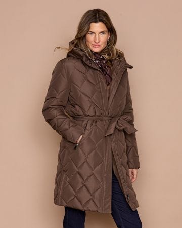 Thermolactyl Quilted Water Repellent Coat