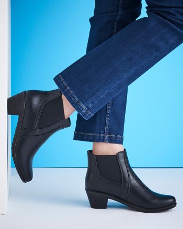 Cushion-walk Ankle Boots 