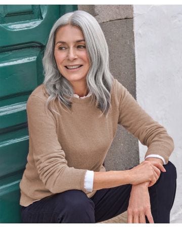 WoolOvers Cashmere and Merino Wool Jumper