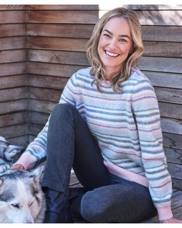 WoolOvers Stripe Jumper