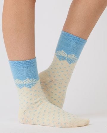 Pack of 2  Thermolactyl Fair Isle inspired Socks 