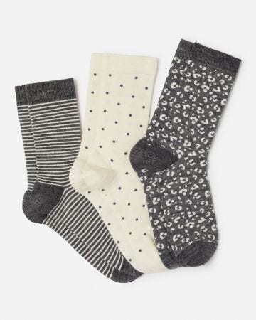 Pack of 3 Thermolactyl Fashion Socks 