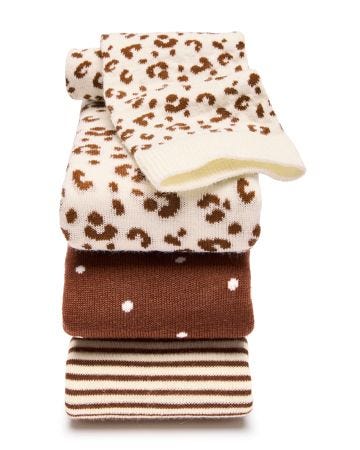 Pack of 3 Thermolactyl Fashion Socks 