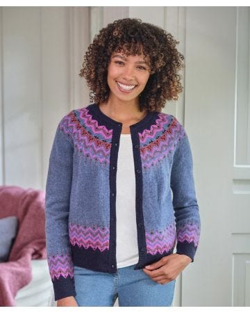 WoolOvers Fairisle Cardigan