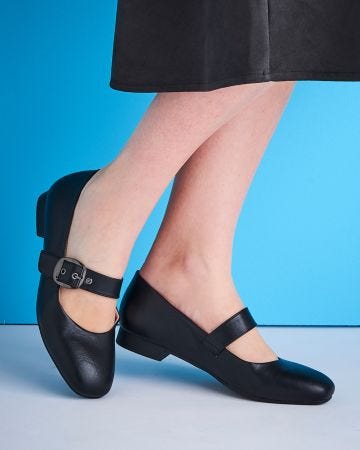 Cushion-walk Mary Jane Shoes 