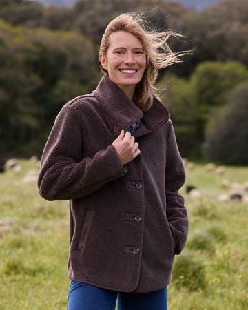 Borg Fleece Coat