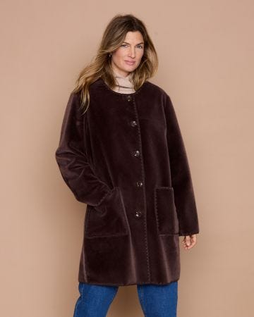 Faux Fur Coat