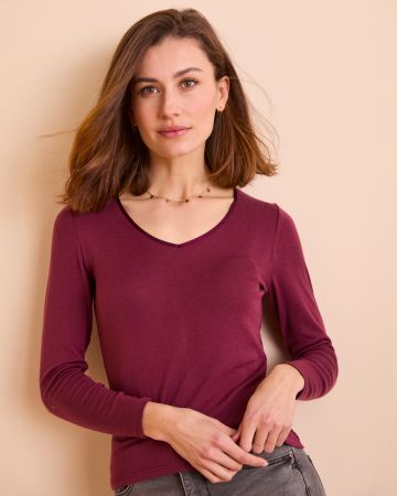 Thermolactyl Long Sleeve V-Neck T-shirt 