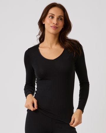 Thermolactyl Long Sleeve V-Neck T-shirt 