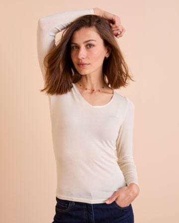 Thermolactyl Long Sleeve V-Neck T-shirt 