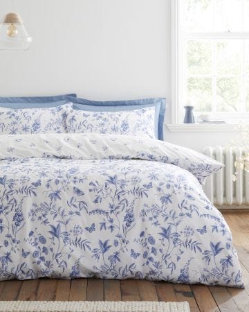 Thea Floral Duvet Set