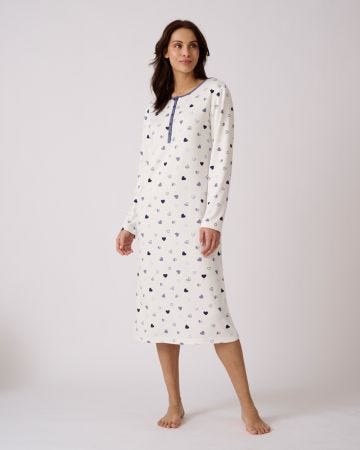 Thermolactyl Print Nightdress 