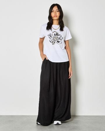 Apricot Cotton T-shirt