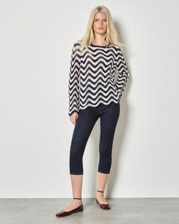 Apricot Pointelle Jumper