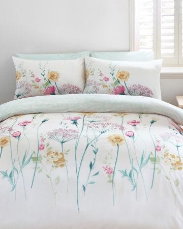 Meadow Sweet Floral Duvet Set 