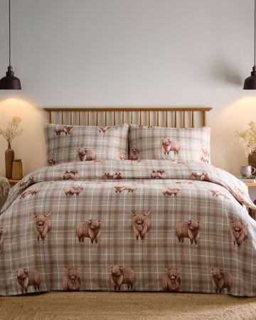 Highland Cow Duvet Set 