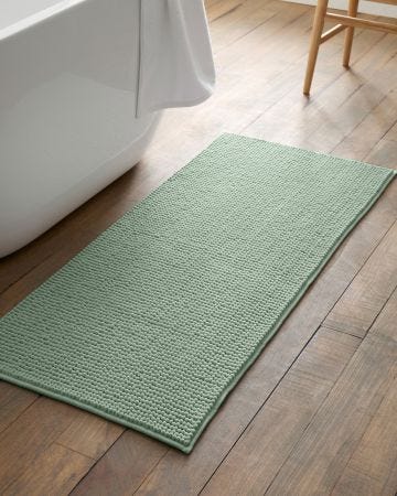 Extra Long Bobble Bath Mat 