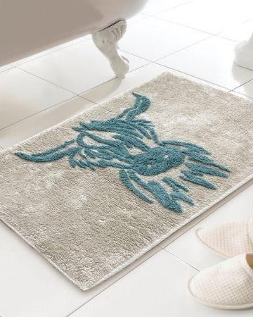 Highland Cow Bath Mat 