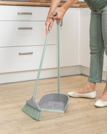 Long-handled Dustpan & Brush 
