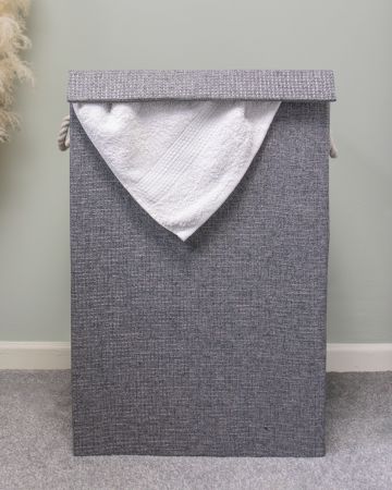 Chroma Foldable Laundry Hamper With Lid