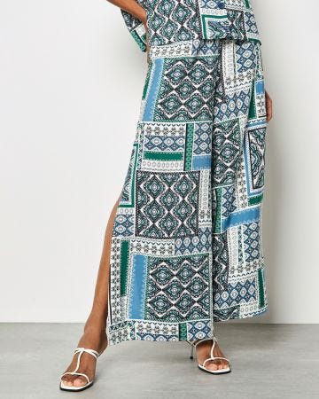 Apricot Patchwork Trousers