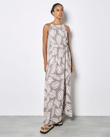 Apricot Maxi Dress