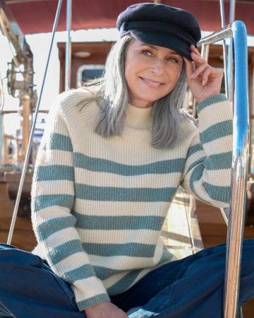 Woolovers Stripe Jumper