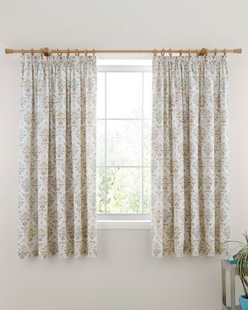 D&D Edena Decorative Floral Curtains