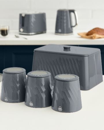 Swan Windsor Bundle - Bread Bin and Canisters  