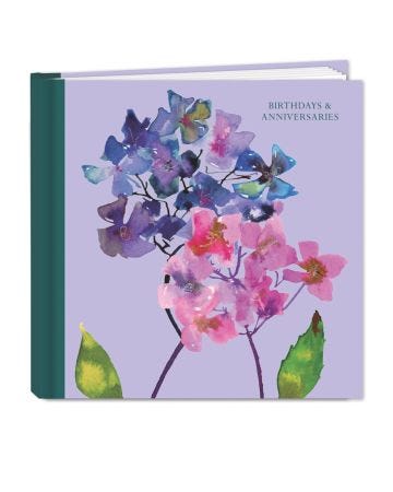 Birthdays and Anniversaries Book 