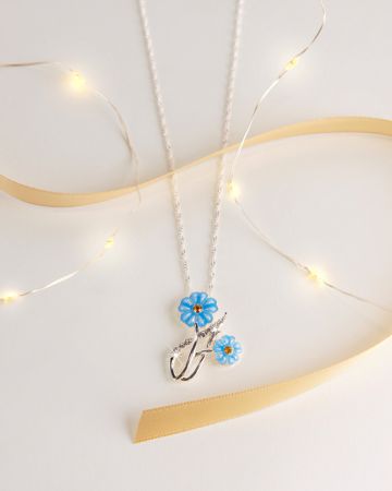 Forget Me Not Necklace 