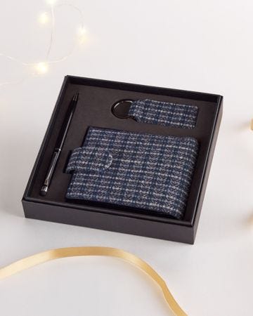 Woven Wallet Gift Set 