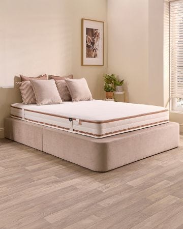 Jay-Be Ryze Deep Quilted Sprung Mattress   