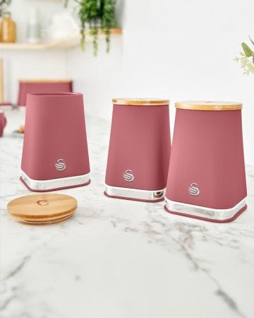 Swan Nordic Set of 3 Canisters 