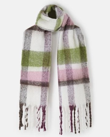 Lighthouse Check Scarf