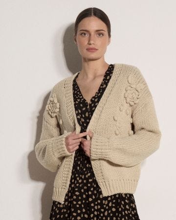 Apricot Detailed Cardigan 