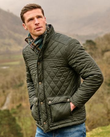 Brook Taverner Quilted Water Repellent Jacket