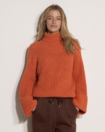 Apricot Chunky Knit Jumper 