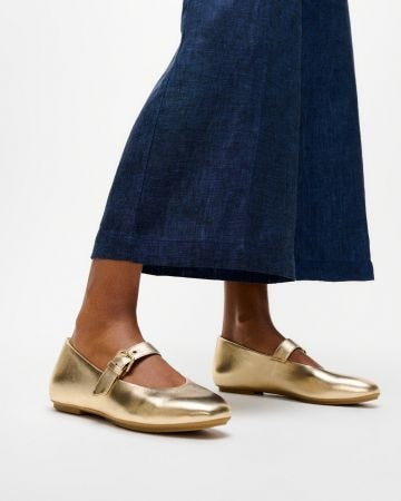 FitFlop Delicato Leather Mary Janes