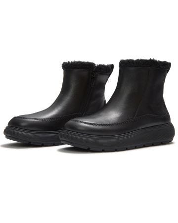 FitFlop IQ-COMFF Leather Boots
