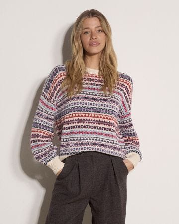 Apricot Stripe Jumper