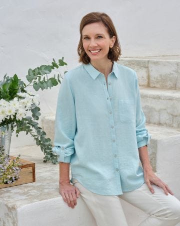 WoolOvers Linen blend Shirt 